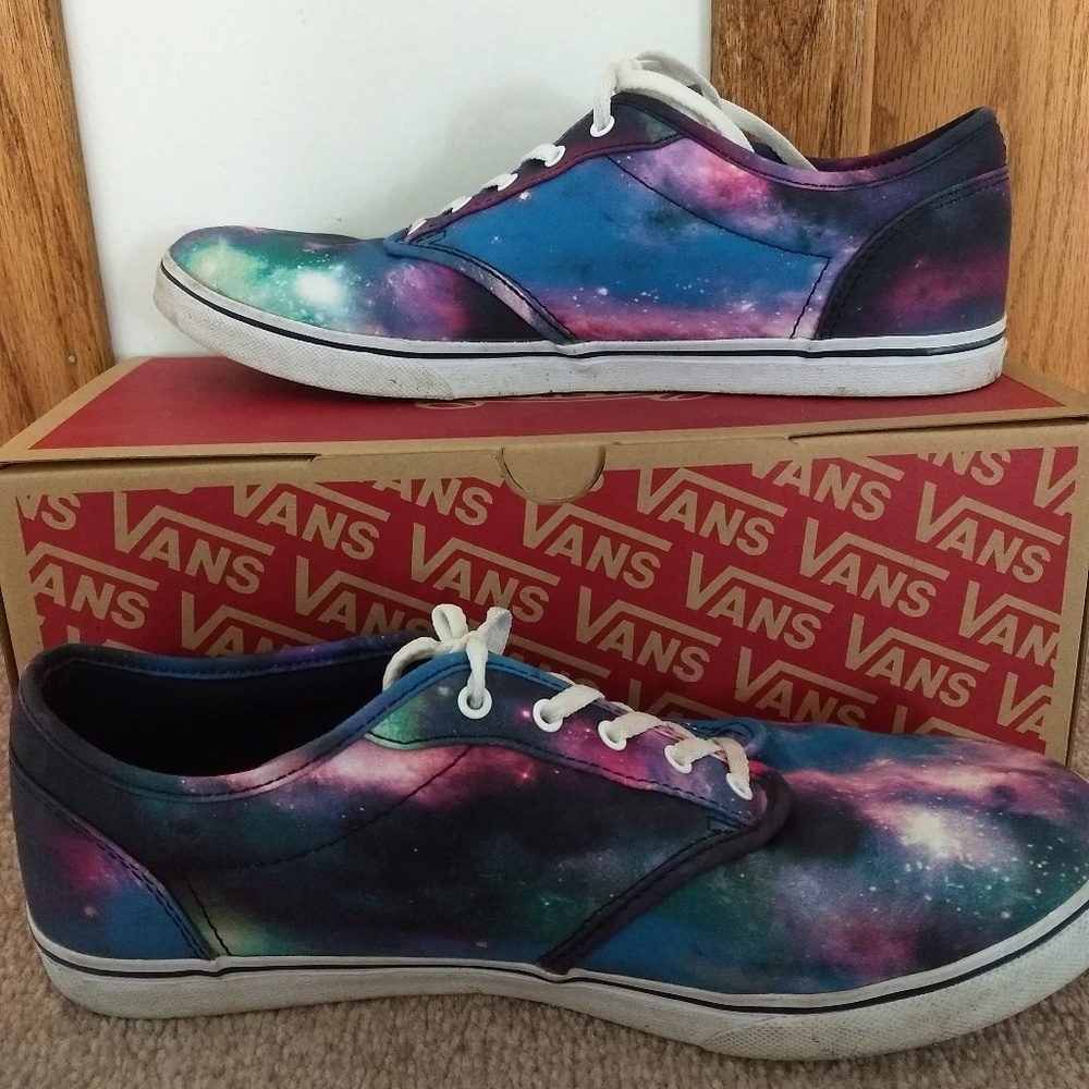 Galaxy Print Vans